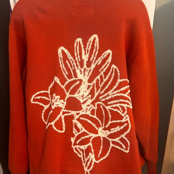 PacSun Rust Zip Cardigan - Picture 2 of 3